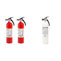 White 3.9 Lbs. Fire Extinguisher with Wall Mount E20750