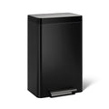 13-Gallon Stainless Steel Step Trash Can S4086