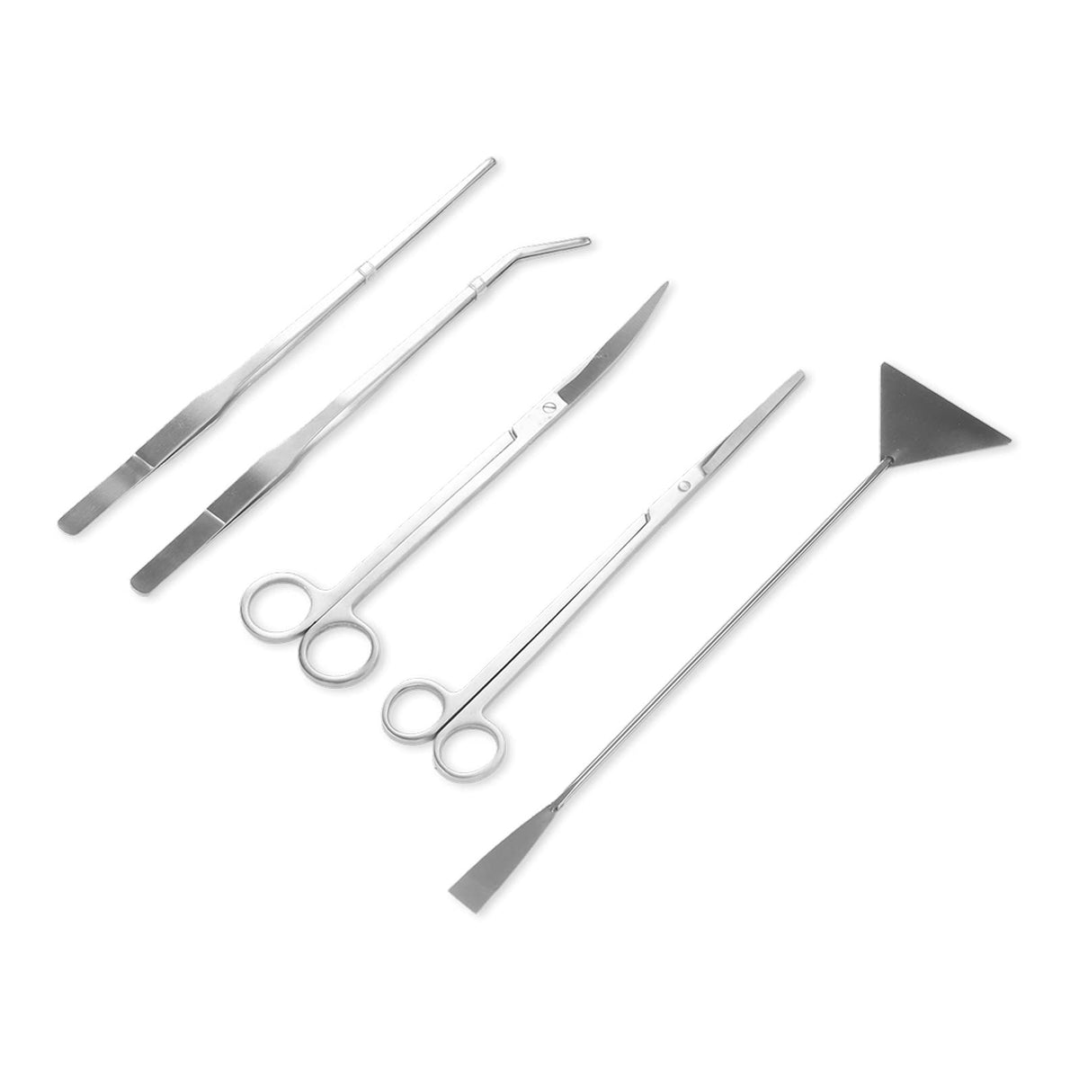 Steel Aquascaping Kit with Tweezers Shovel I47753