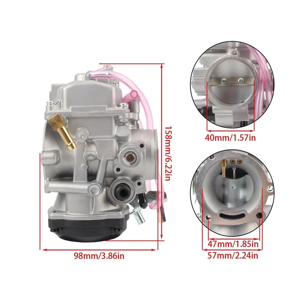 40mm Carburetor Set G617