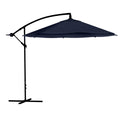10 Ft Offset Cantilever Patio Umbrella with Cross Base B5609