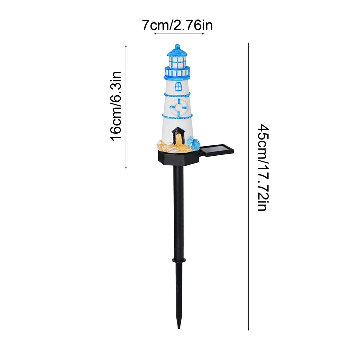 Solar Light Outdoor Waterproof Garden Statue D5167