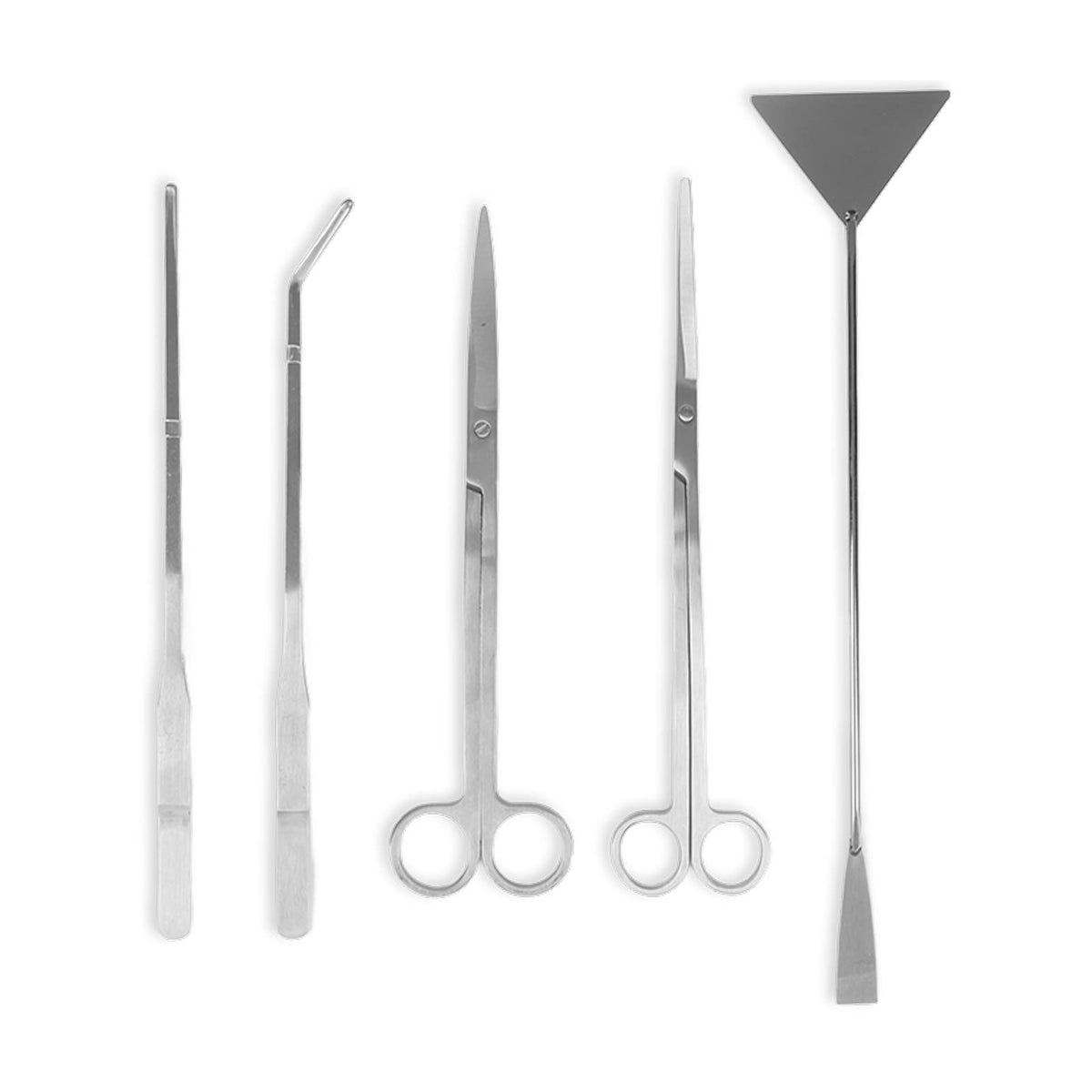Steel Aquascaping Kit with Tweezers Shovel I47753