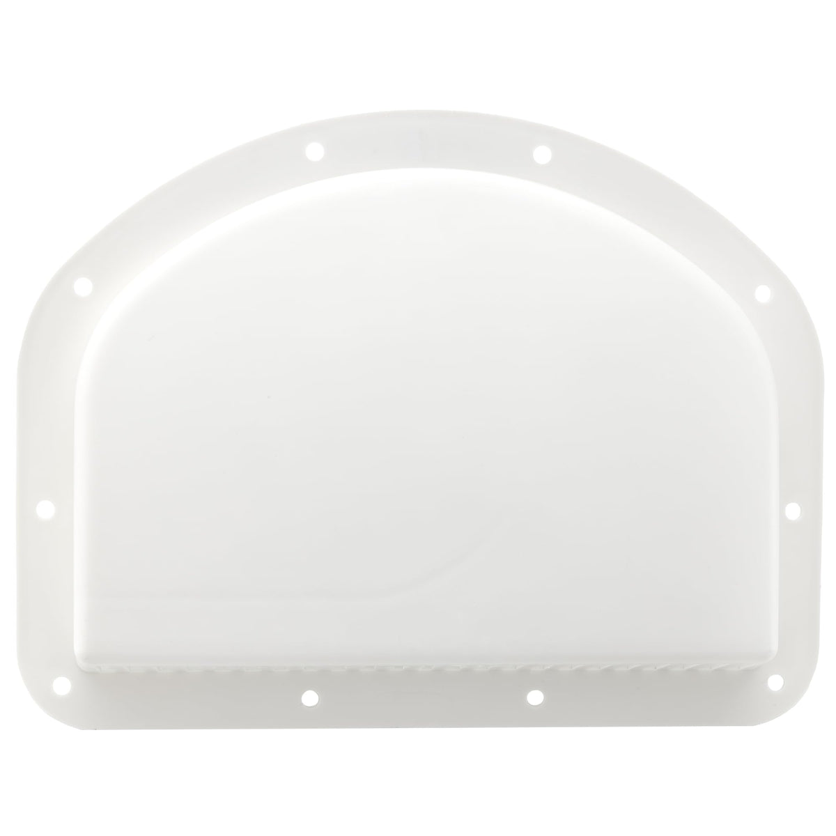 White Trailer Exterior Vent Cowl with Grill 2 Pack H3624