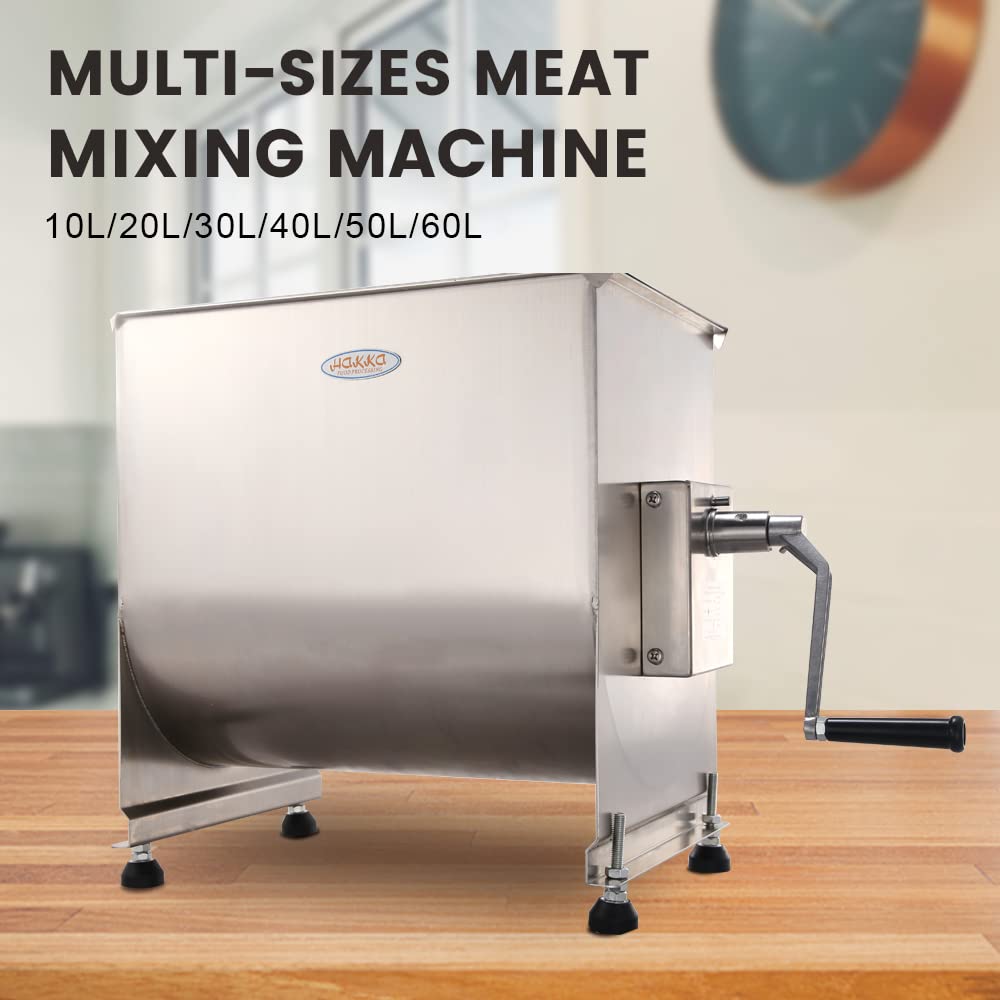 Stainless Steel Sausage Stuffer and Meat Mixer W8737