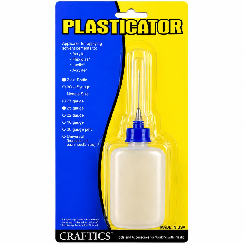 2oz Plastic Bottle with Metal Needle N6260