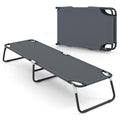 Folding Camping Cot Portable Ultralight Compact Sleeping Cot Bed Oxford Fabric L107538