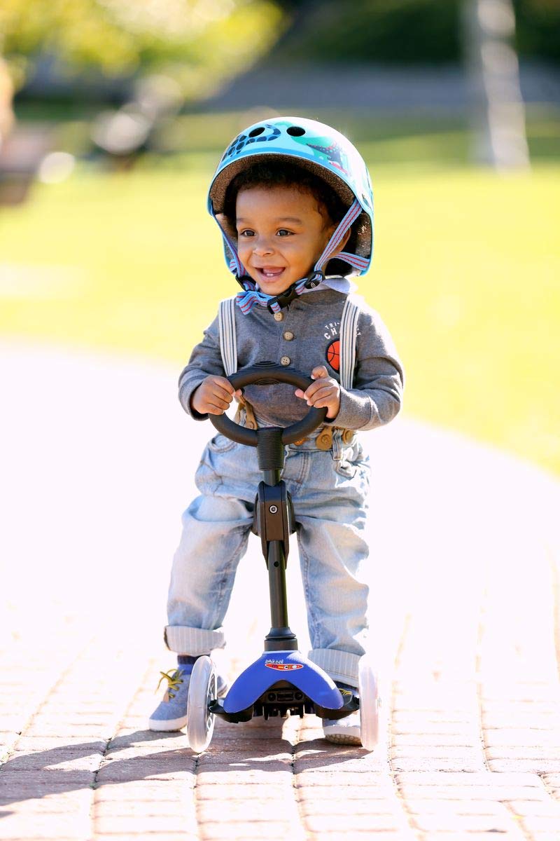 3-in-1 Toddler Scooter with Removable Parent Push Bar L963289
