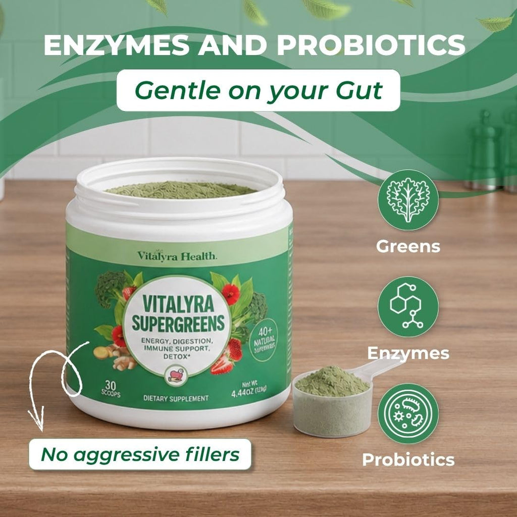 Super Greens Powder Vegan W2181