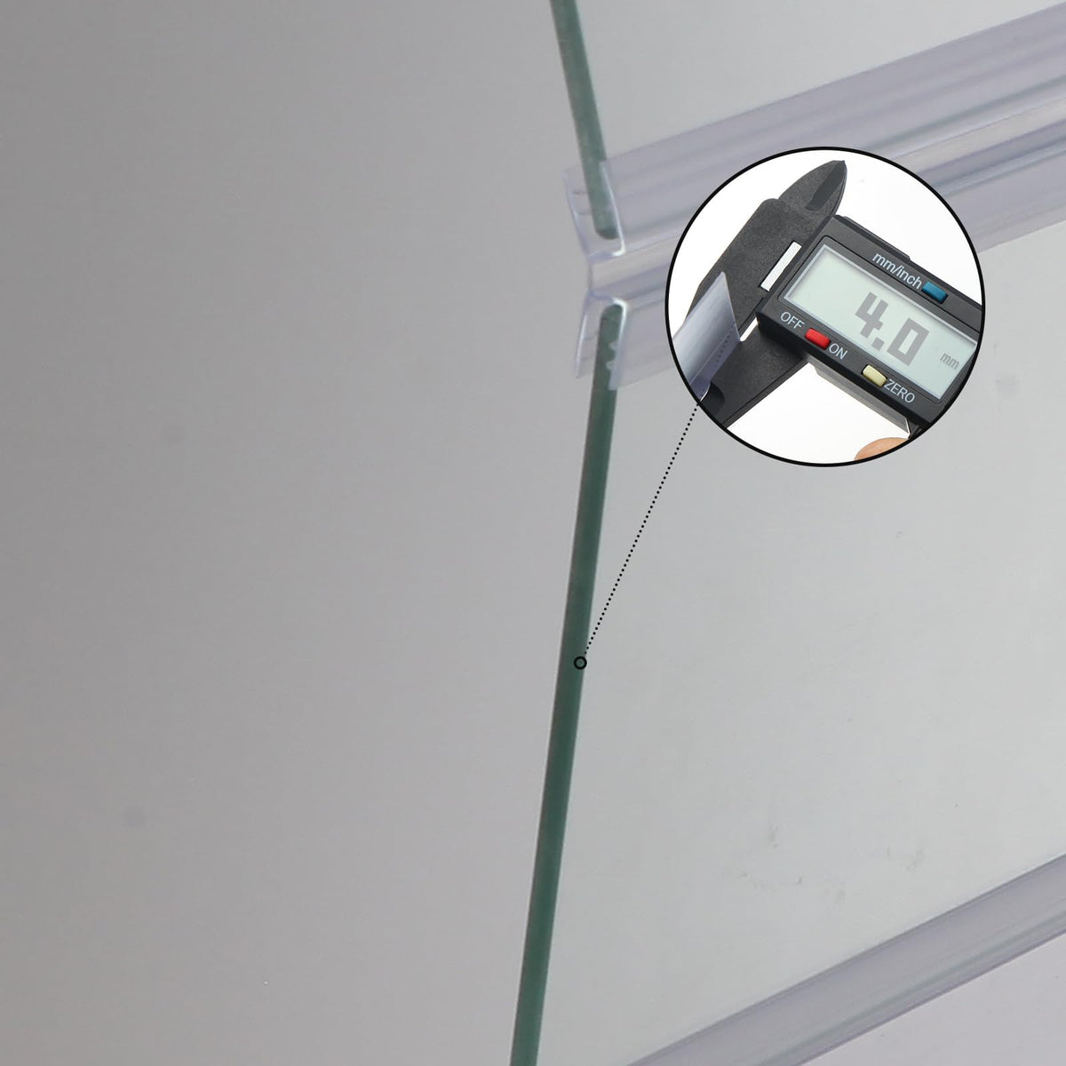 Clear Tempered Glass Canopy H9033