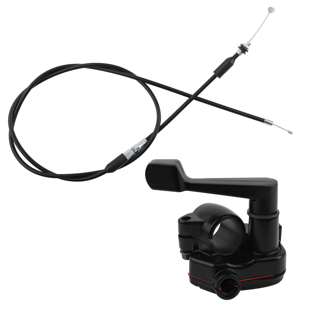 22mm Thumb Throttle Kit with Cable Aluminum Motorcycle ATV B622340