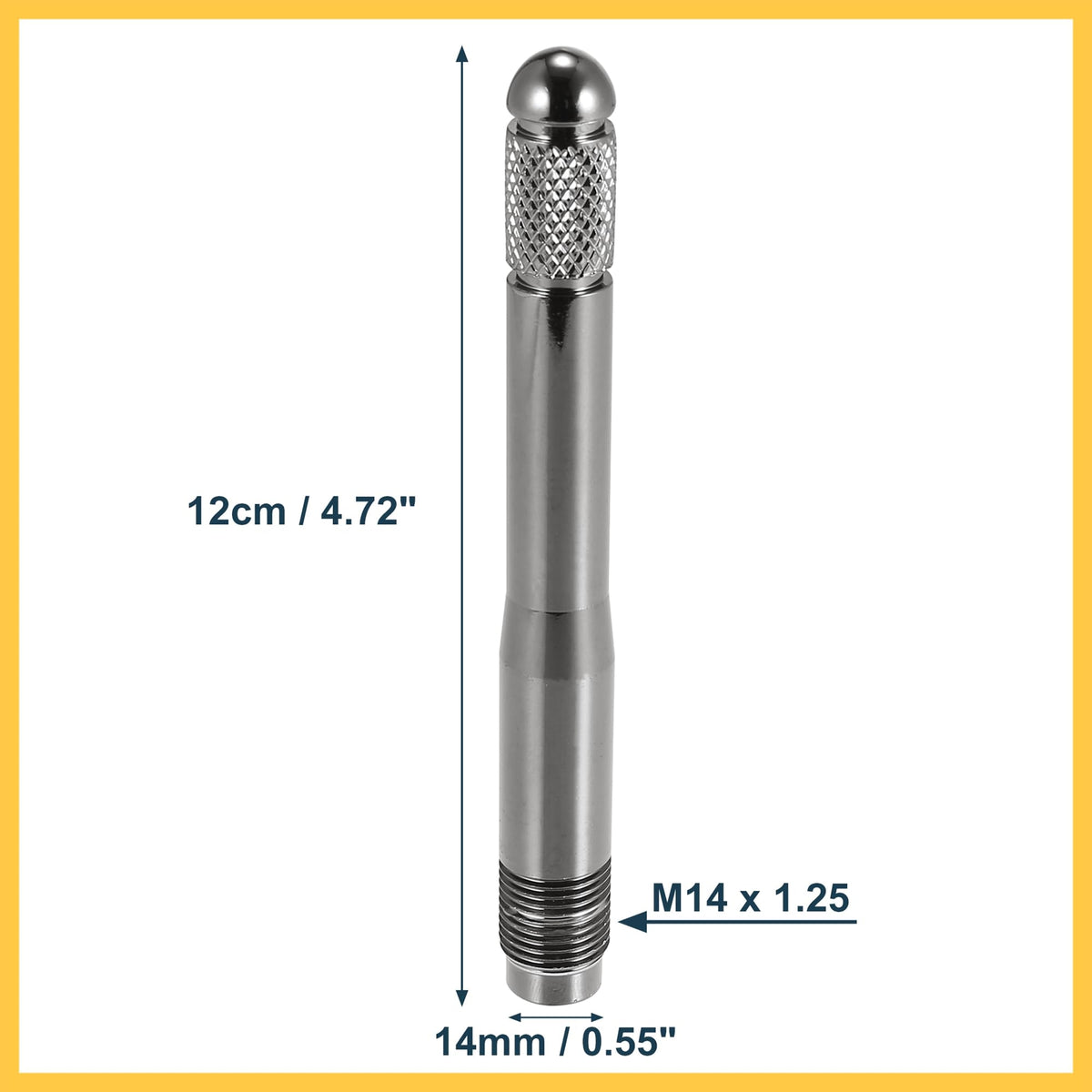 2pcs Stainless Steel Wheel Hangers Alignment Pin M14x1.25 W7547