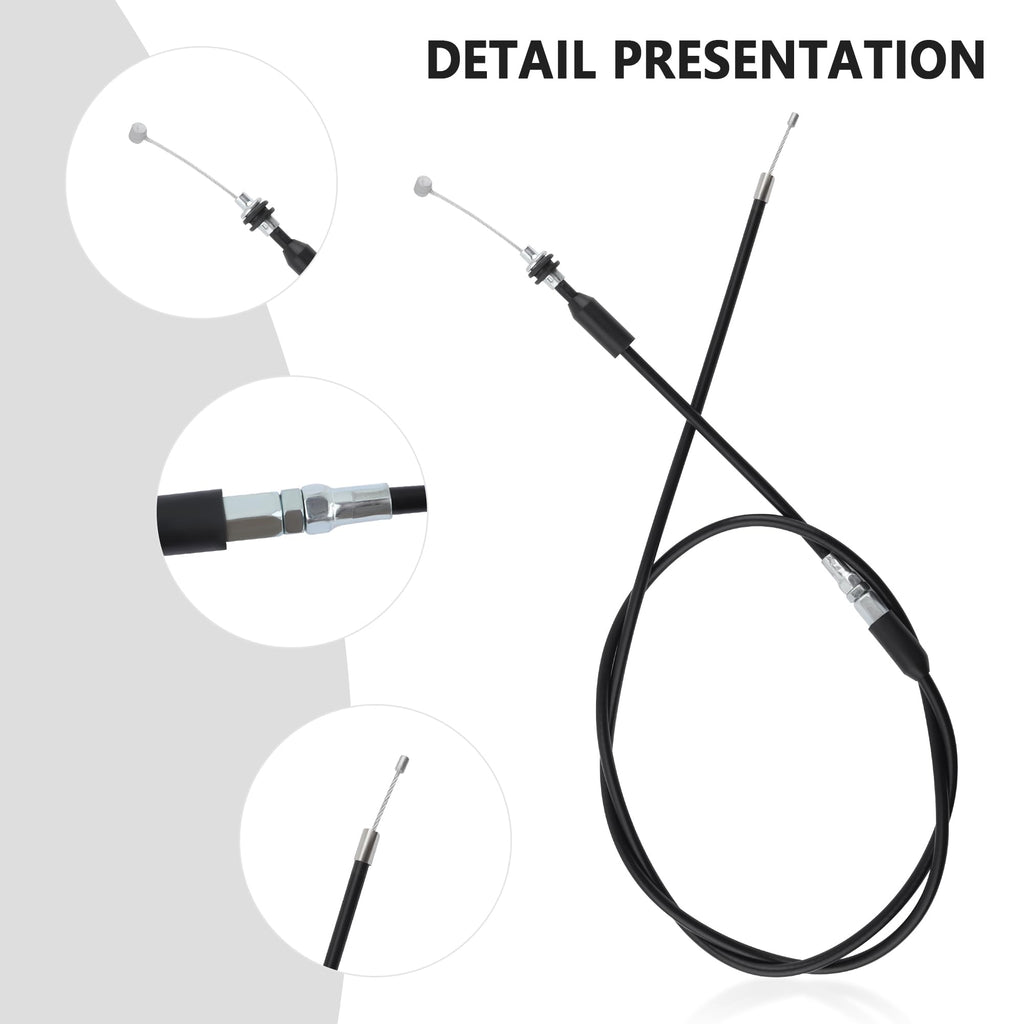 22mm Thumb Throttle Kit with Cable Aluminum Motorcycle ATV B622340