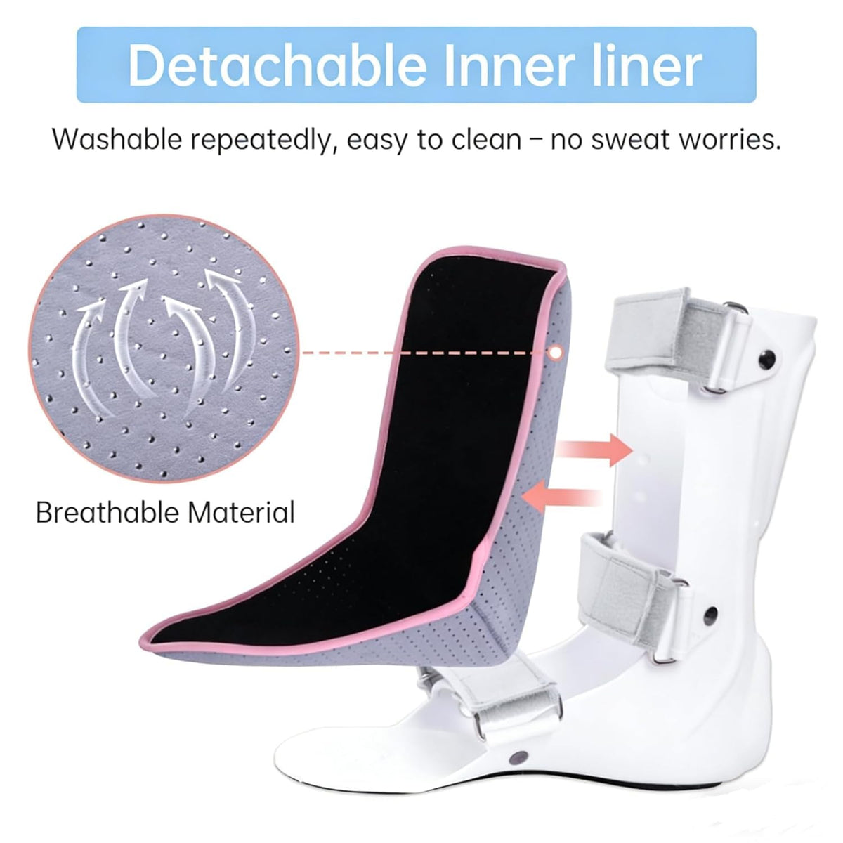 Walking Boot with Removable Liner & Splint D798707