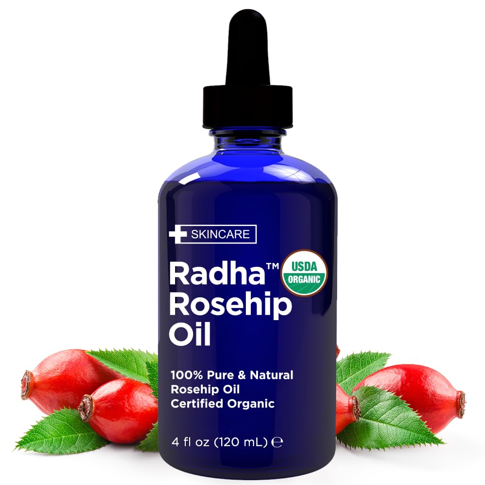 4 oz Organic Rosehip Seed Oil Cold Pressed V1830