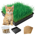 Cat Grass Growing Kit with Organic Seed and Jute Grow Mats U204087