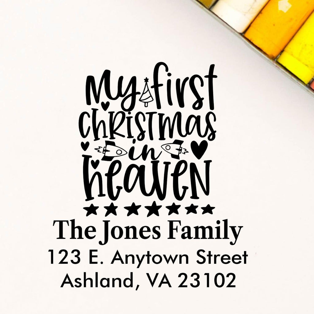 Pre Inked Holiday Stamp X997