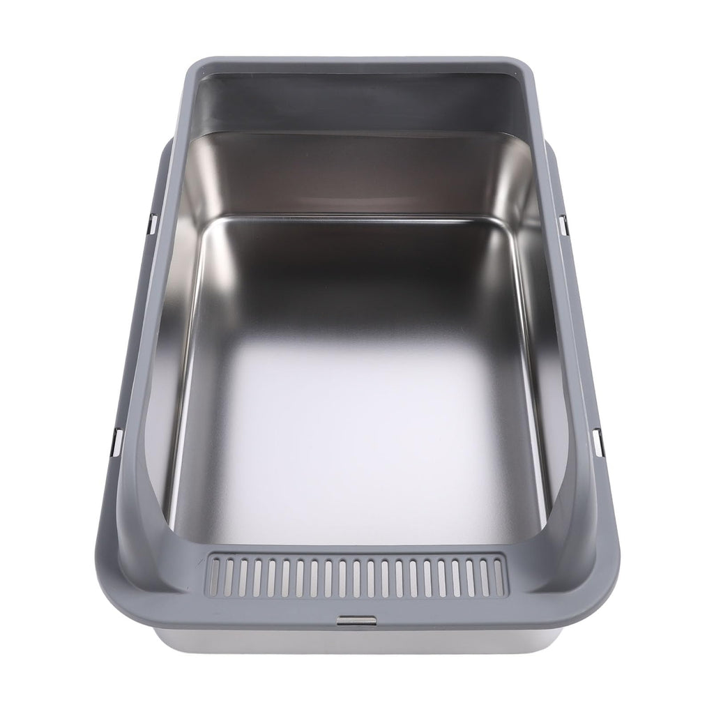 Stainless Steel Enclosed Litter Box with Lid O279
