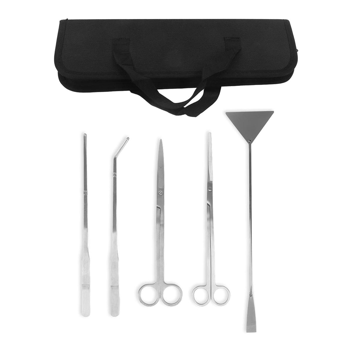 Steel Aquascaping Kit with Tweezers Shovel I47753