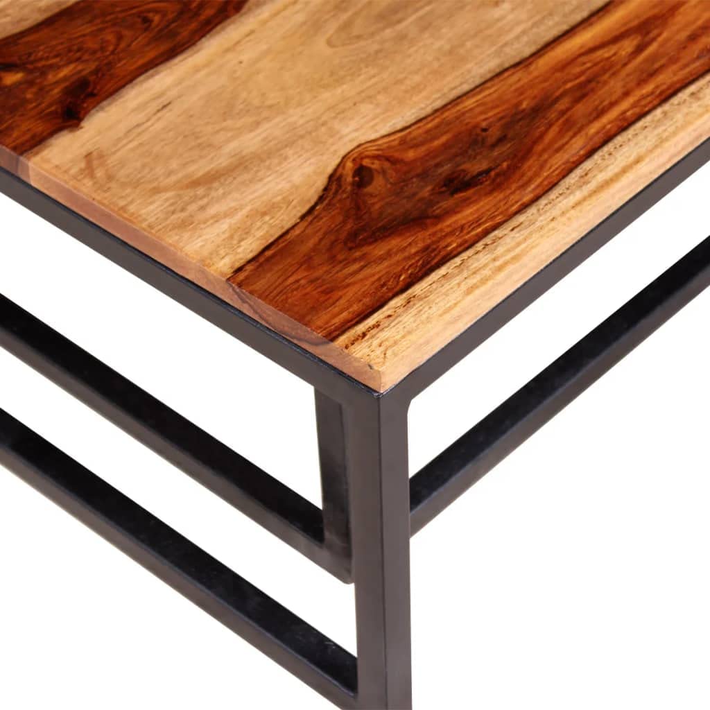 Solid Sheesham Wood Nesting Coffee Table Set H745589