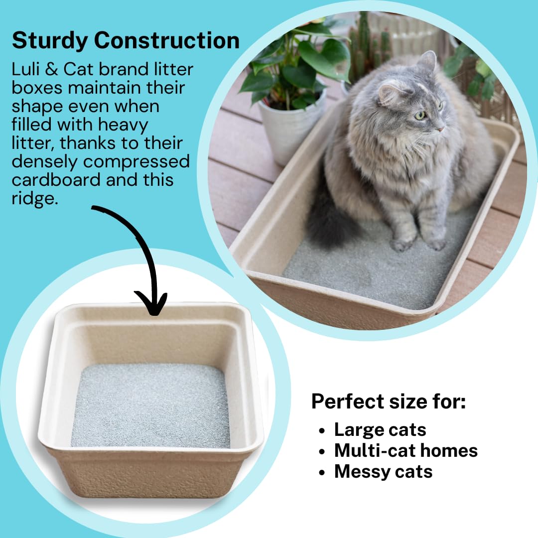 Disposable Litter Boxes 4-Pack N520
