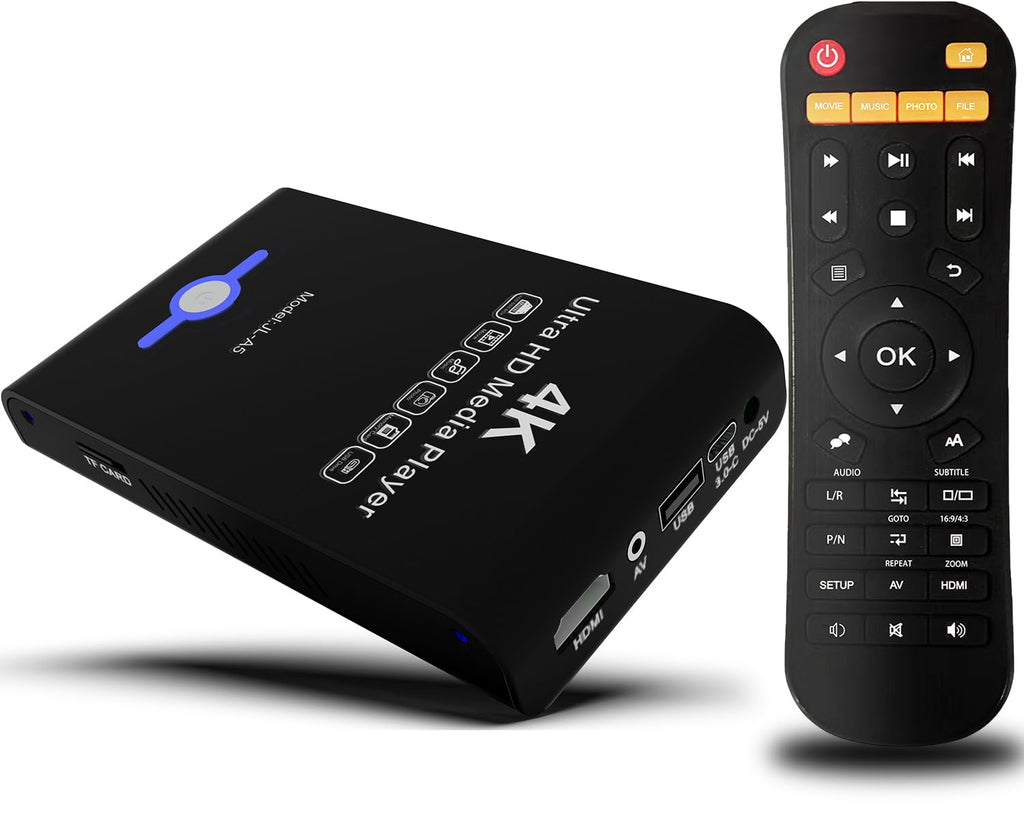 4K Ultra HD Media Player & HDD Enclosure 2-in-1 T800