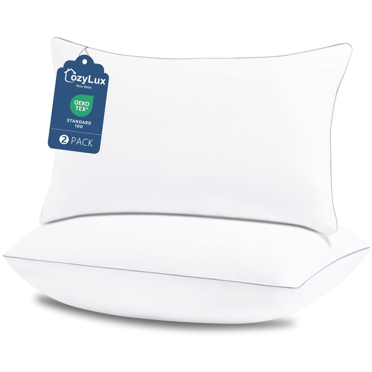 King Size Set of 2 Bed Pillows P6903