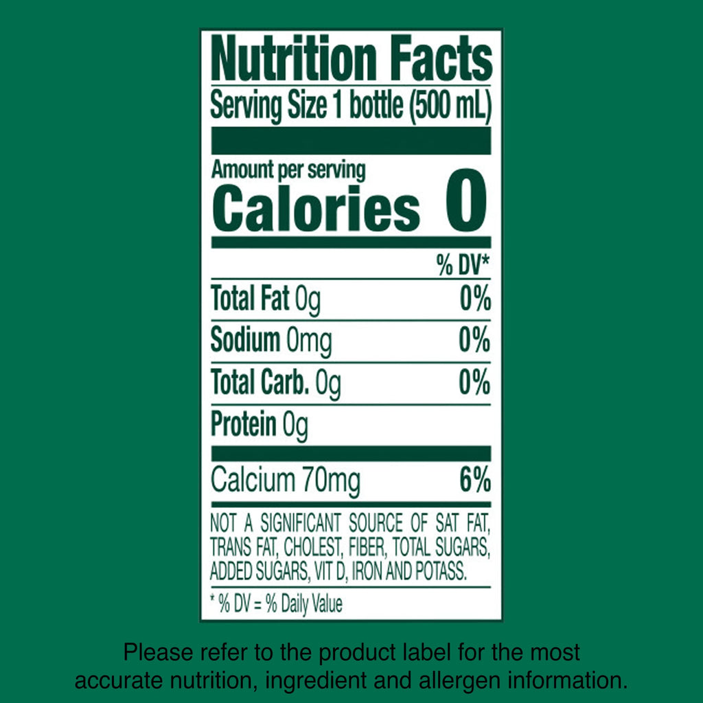 Lime Flavored Sparkling Water 16.9 FL OZ 24 Count D681436