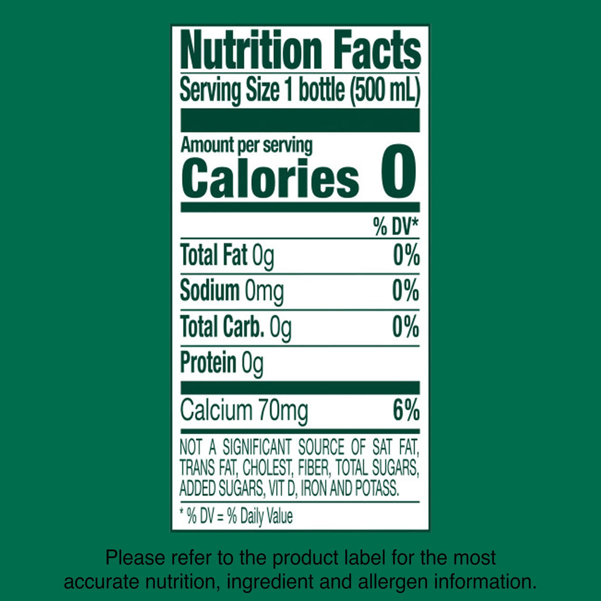 Lime Flavored Sparkling Water 16.9 FL OZ 24 Count D681436