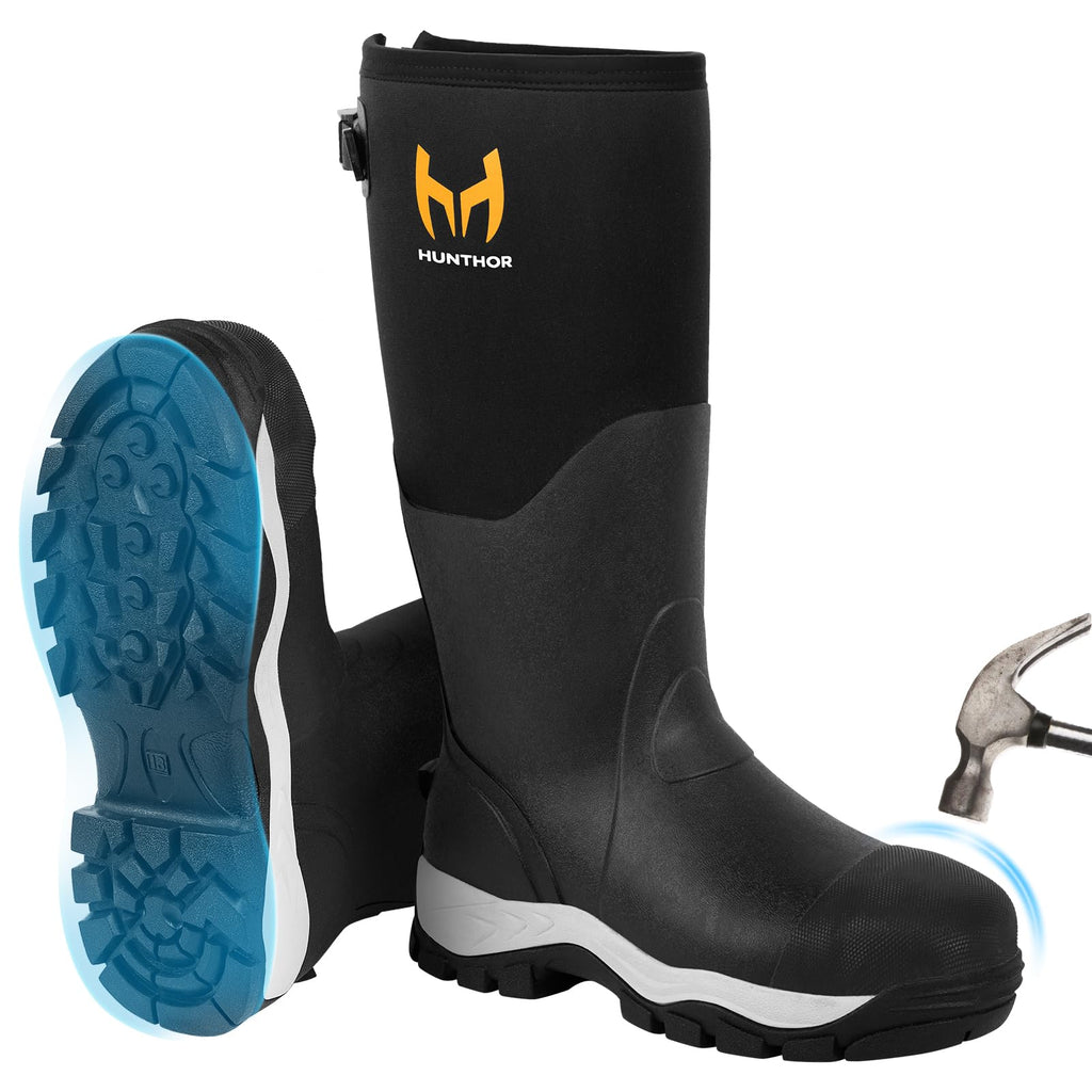 Steel Toe Waterproof Rubber Work Boots F459115