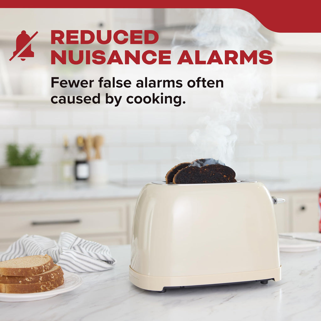 Smoke Detector, 10-Year Battery Powered, 85 dB Alarm, 1 Pack C33232
