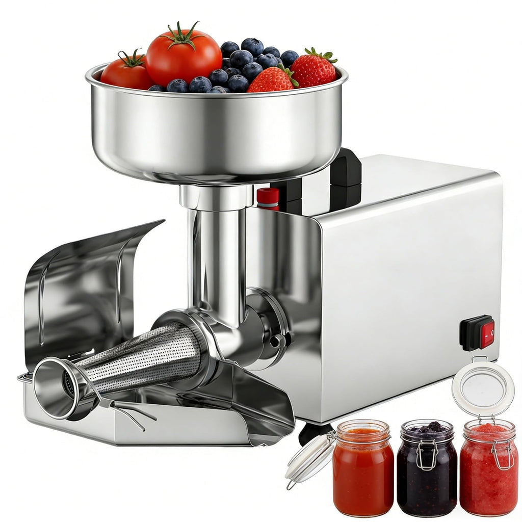 450W Metal Tomato Sauce Maker 8.5in Food-Grade Stainless Steel T72549
