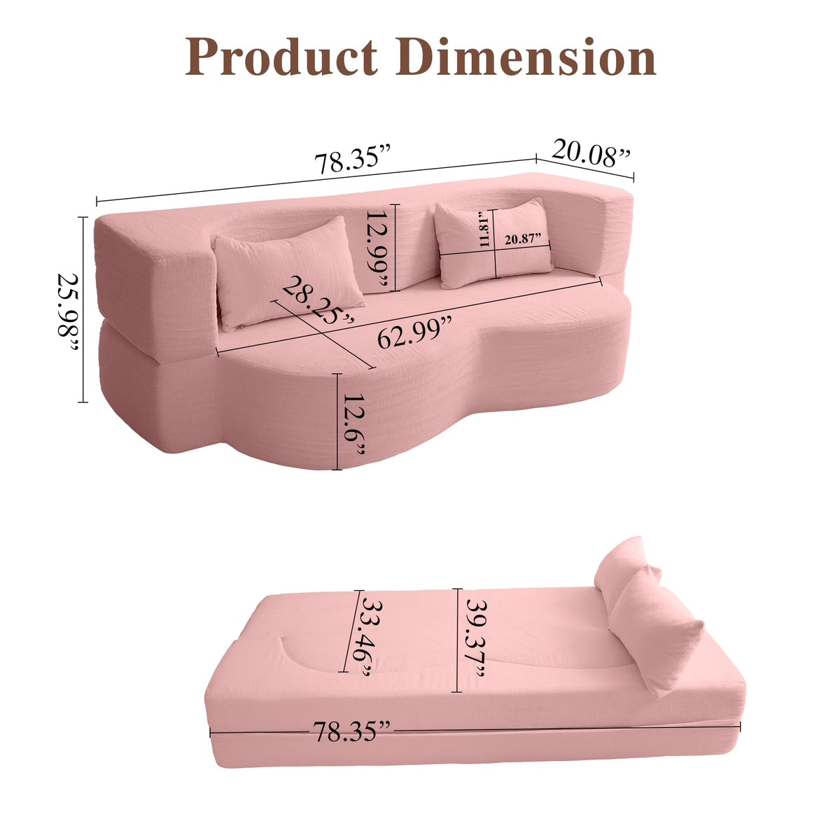Convertible Sofa Bed W602