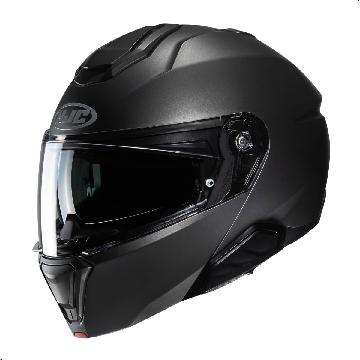 Solid Modular Motorcycle Helmet with Pinlock Shield, DOT Approved, Semi Flat Titanium, X-Large S2308