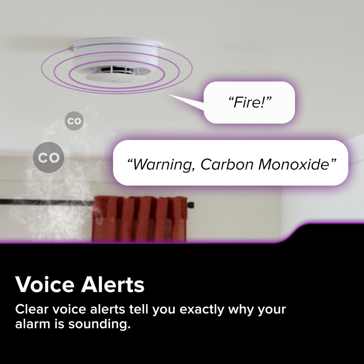 Hardwired Smoke and Carbon Monoxide Detector W65738