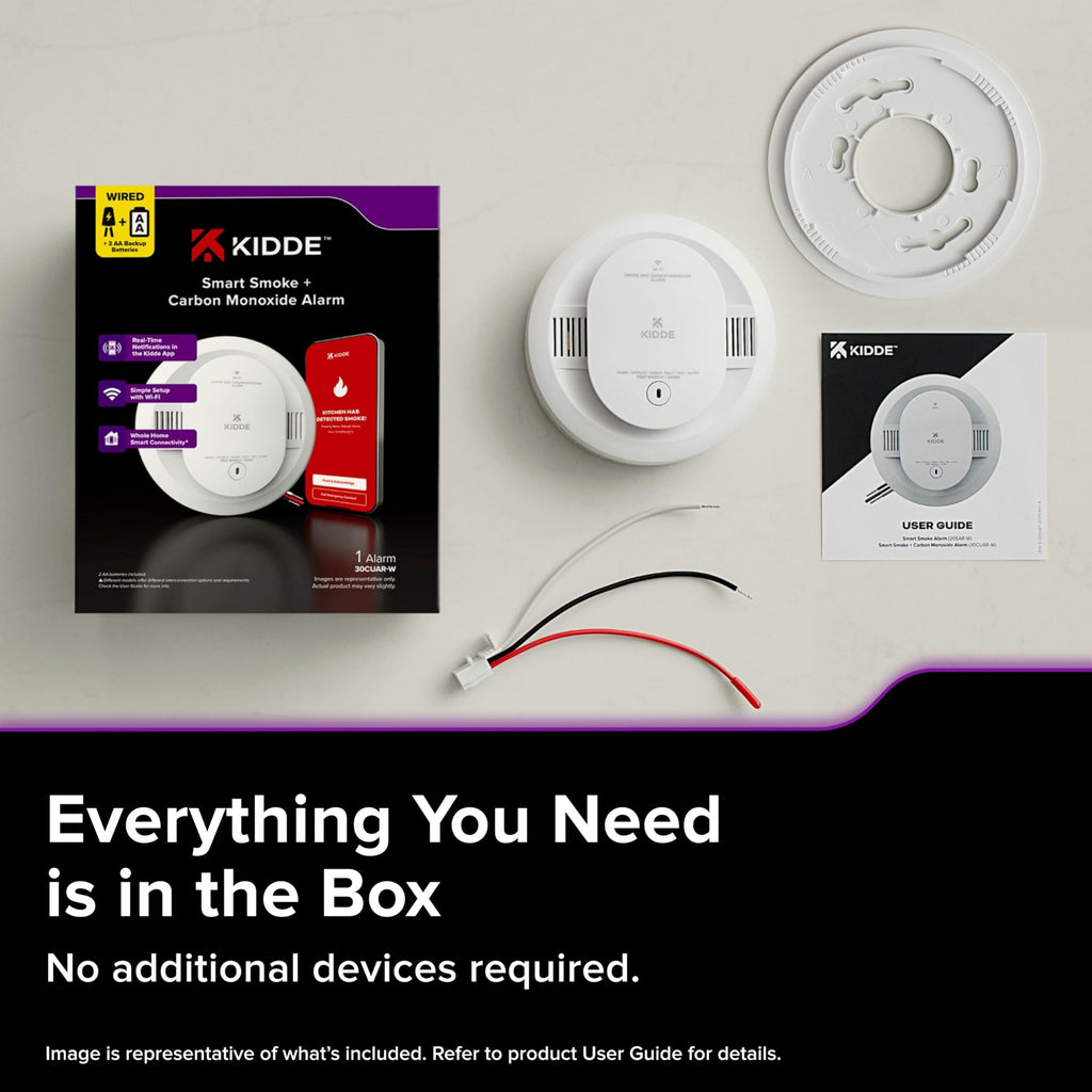 Hardwired Smoke and Carbon Monoxide Detector W65738