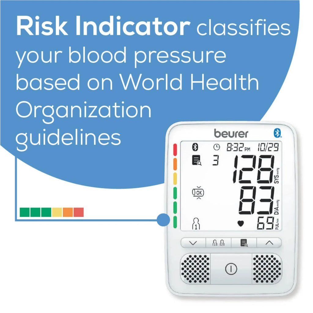 Upper Arm Blood Pressure Monitor with Bluetooth and Talking Function E30578