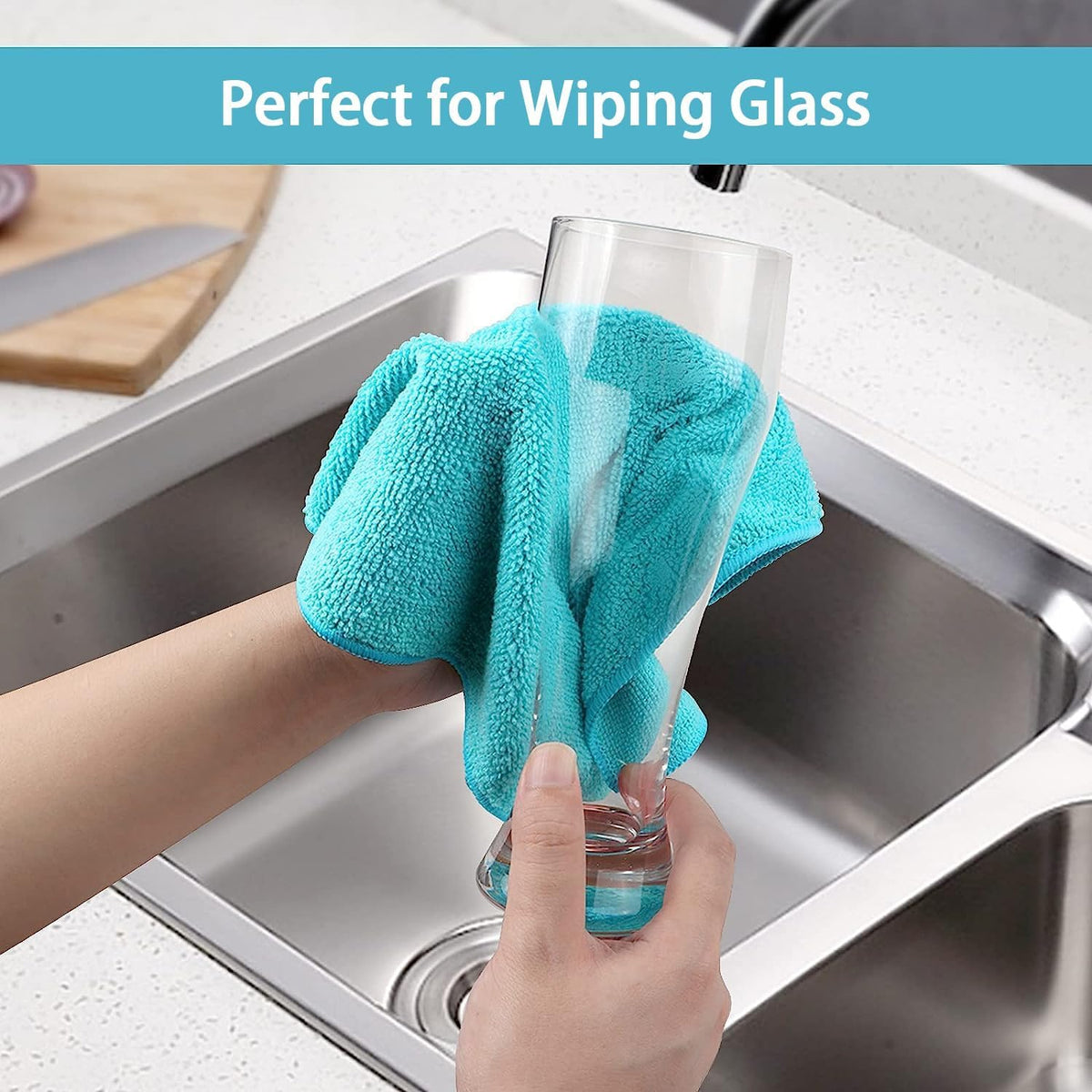 12PK Microfiber Cleaning Cloth T531666