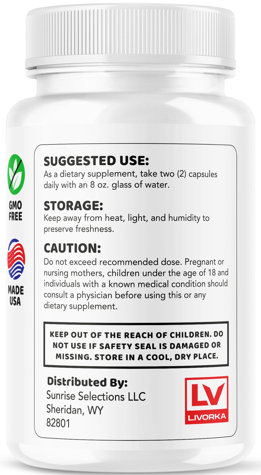 Natural Glycogen Supplement Capsules 120 Capsules O969053