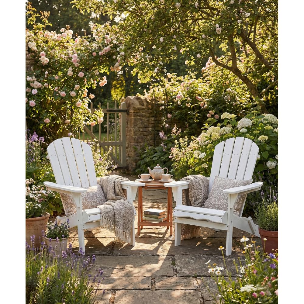 Folding Wooden Adirondack Chair U4542