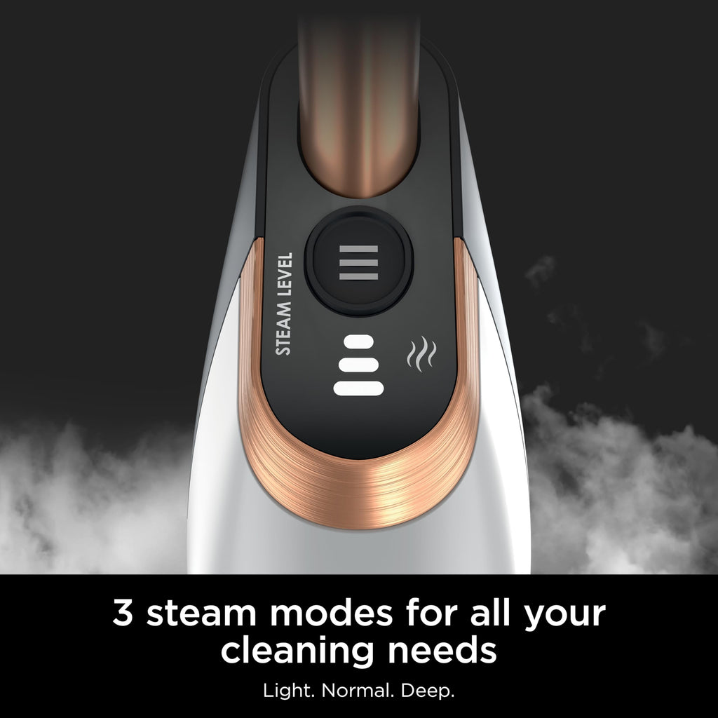 Steam Mop with 3 Steam Modes, 2 Washable Pads W931172