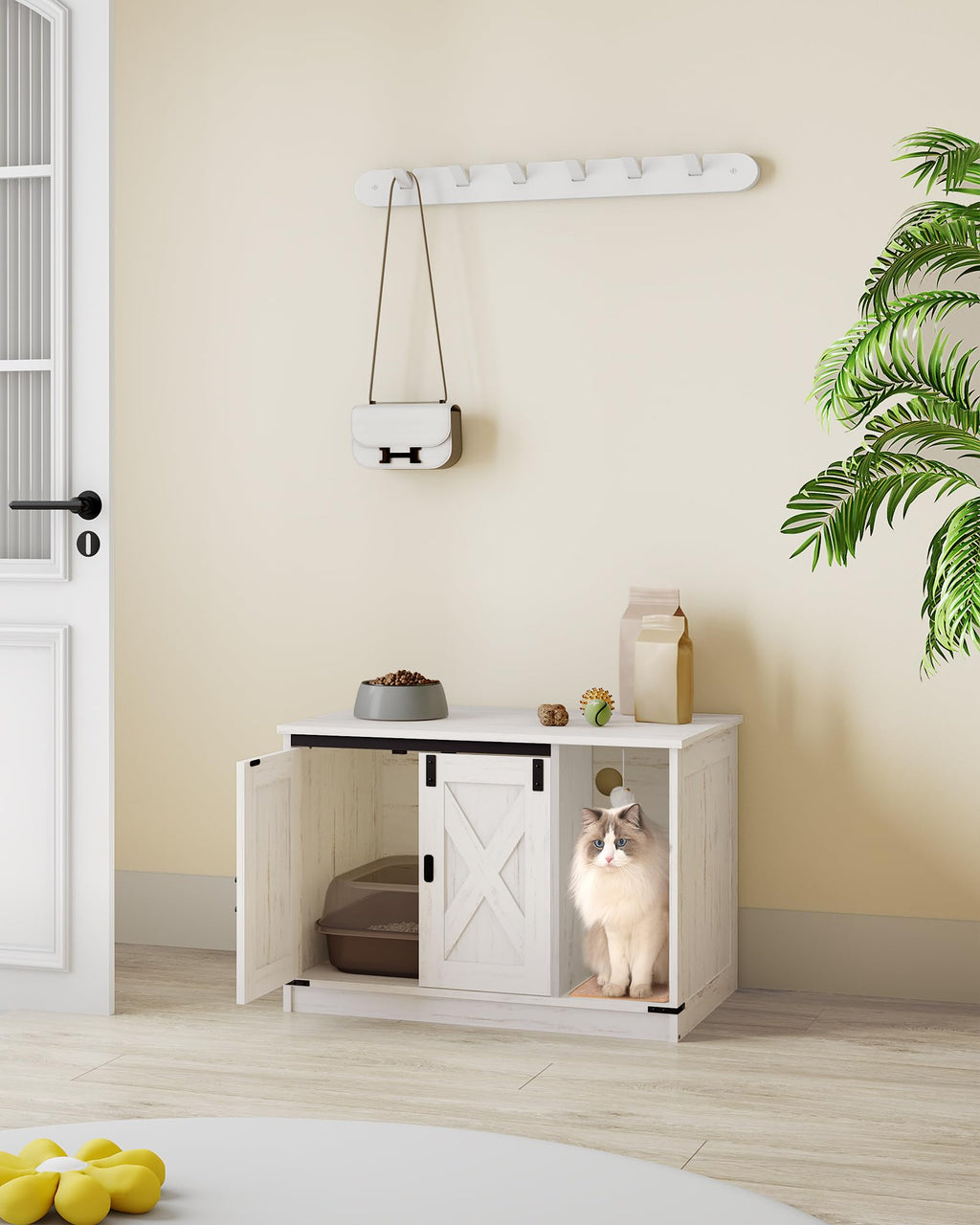 Cat Litter Box Enclosure J2352