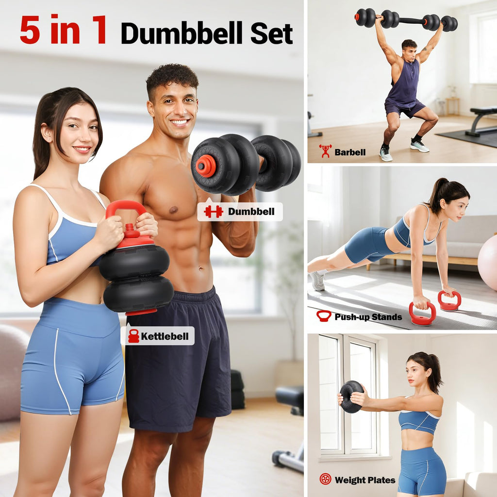 Adjustable Dumbbell Set with Connector C885735