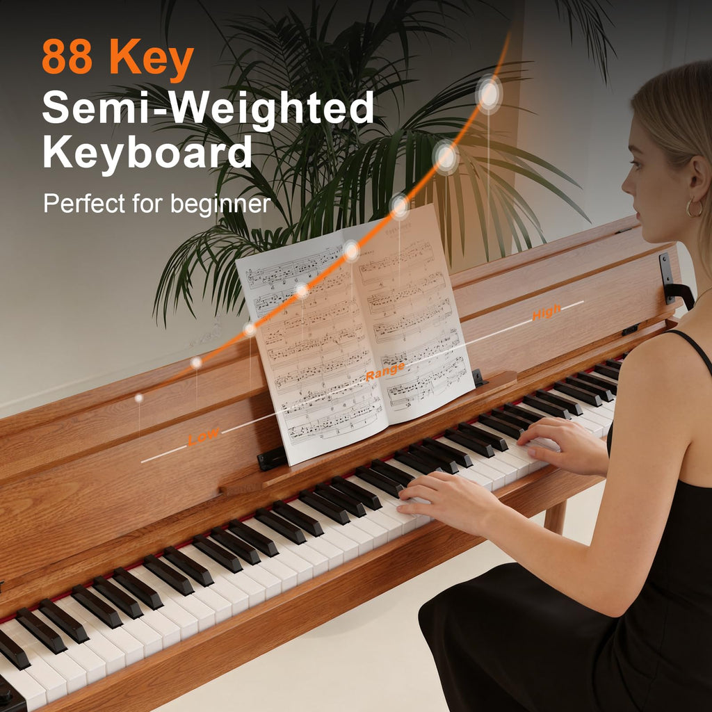 88 Key Full-Weighted Digital Piano Q2202