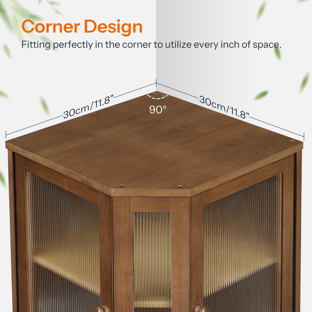 Bamboo 2-Tier Bread Box G457