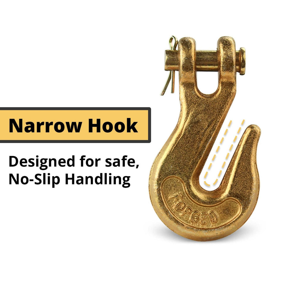3/8 Clevis Hook G70 4 Pack S57328
