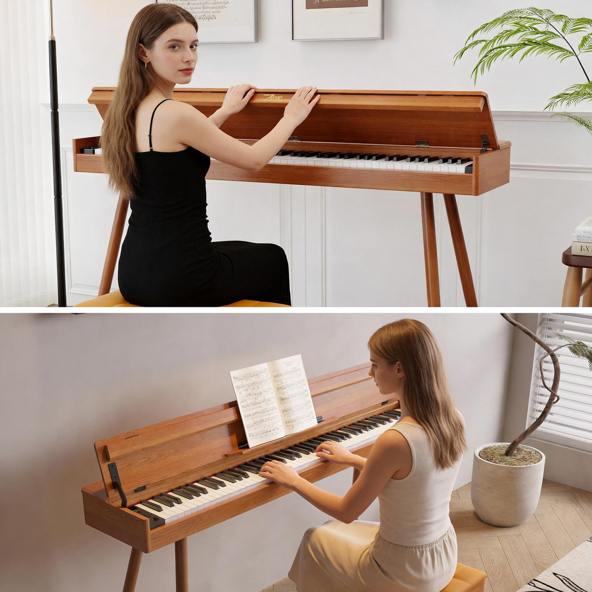 88 Key Full-Weighted Digital Piano Q2202