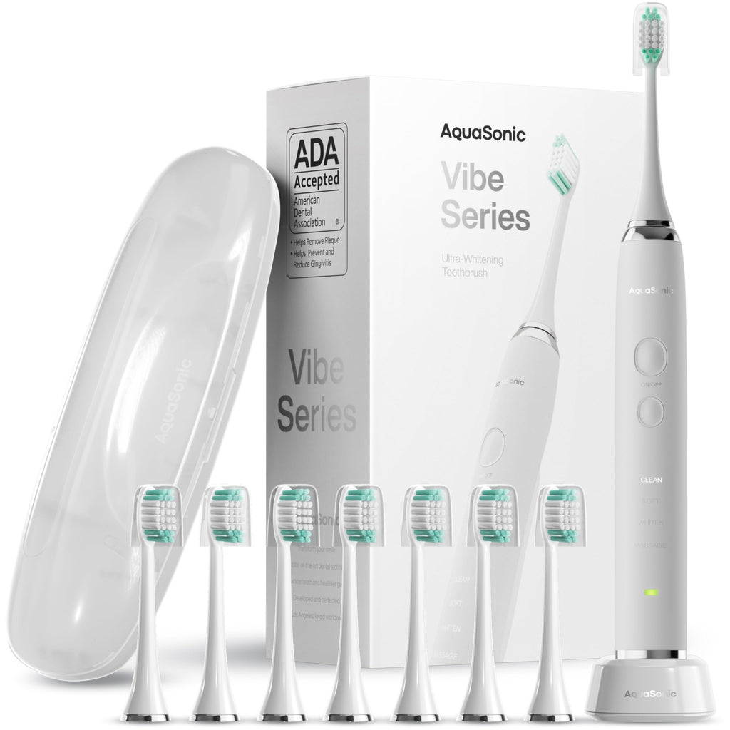 Electric Toothbrush with 8 Brush Heads & Travel Case I132804