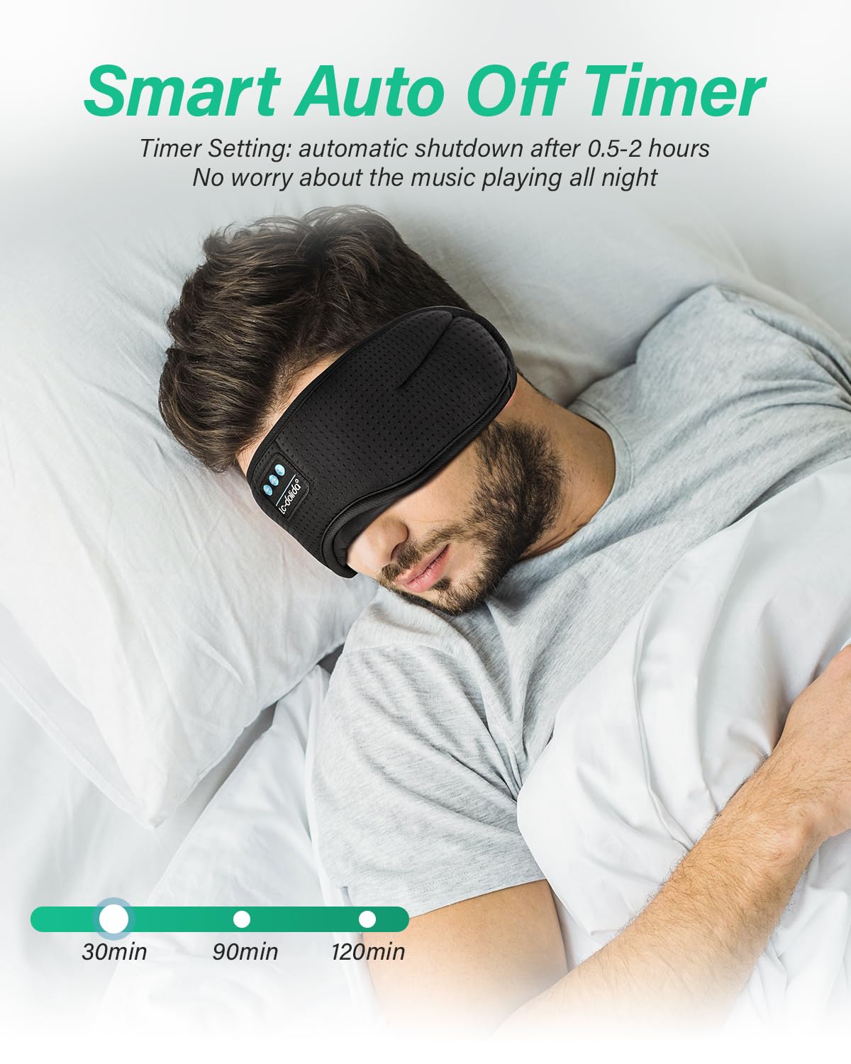 Bluetooth Sleep Mask with Headphones S27082