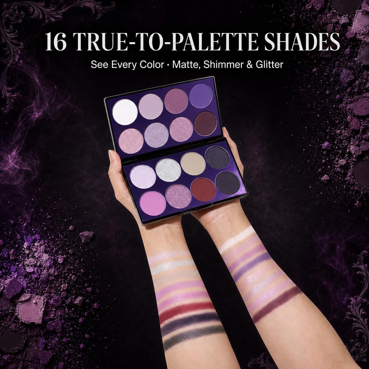 Purple Eyeshadow Palette F331